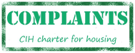 Complaints CIH Charter for Housing logo